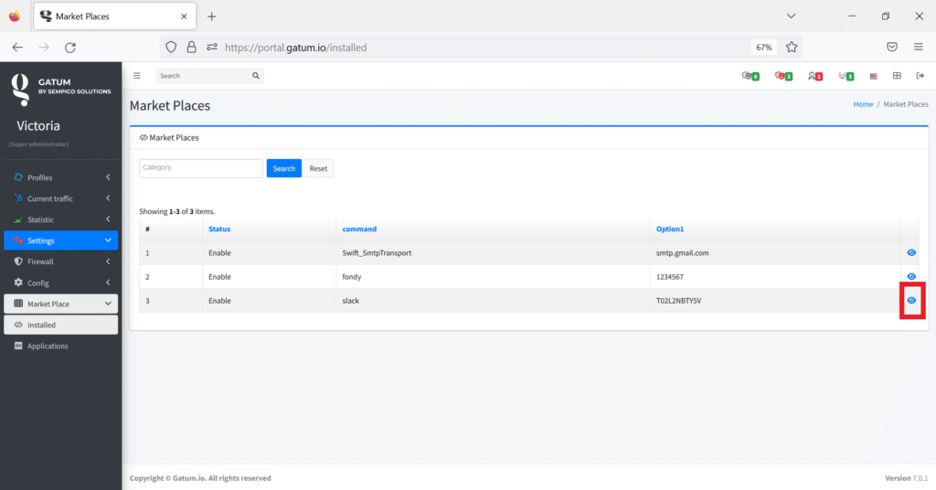installed-services-on-the-platform