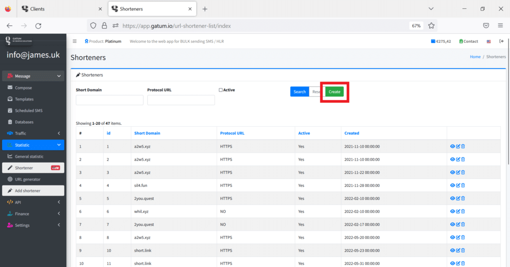 create-new-shortener